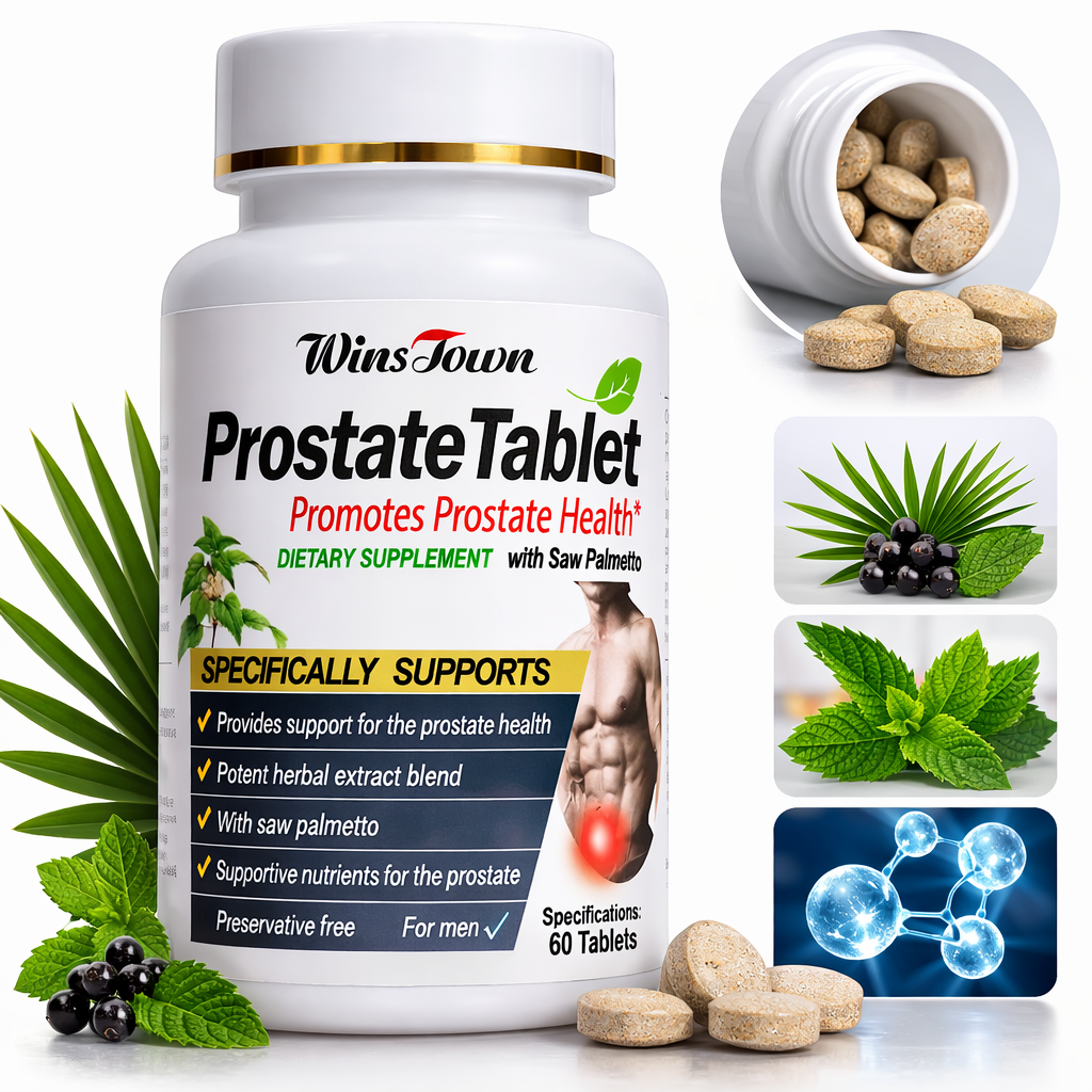 Complément Naturel pour la Santé de la Prostate – 60 Comprimés à Base de Plantes